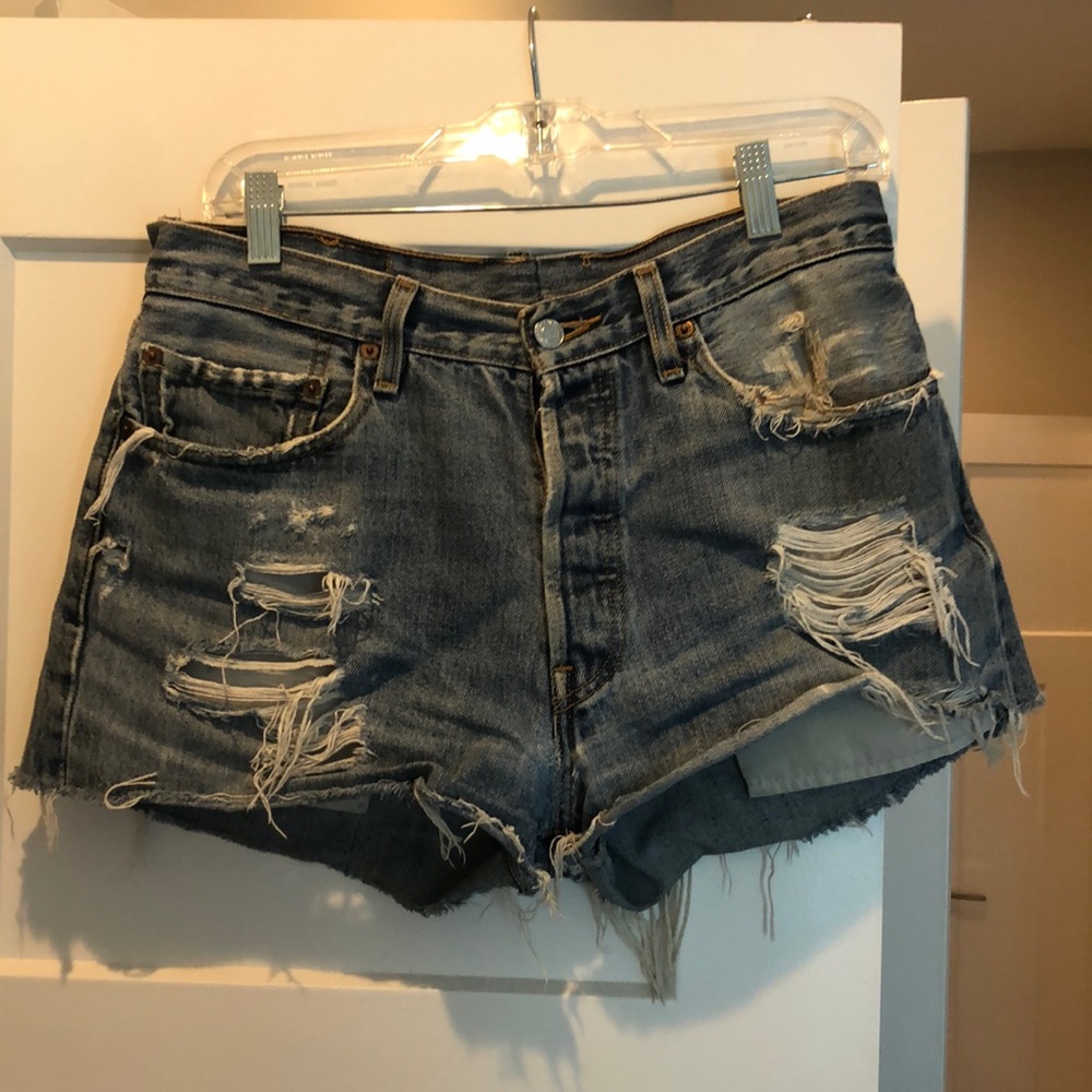 Levi’s jean shorts, size 6